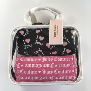 Juicy Couture Make Up Bag Set